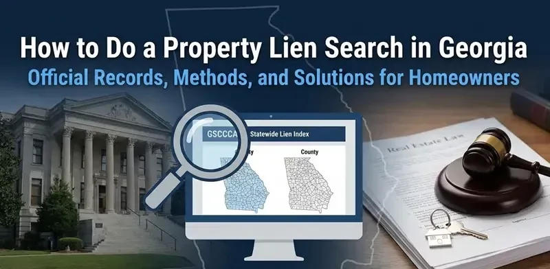 How to Do a Property Lien Search in Georgia