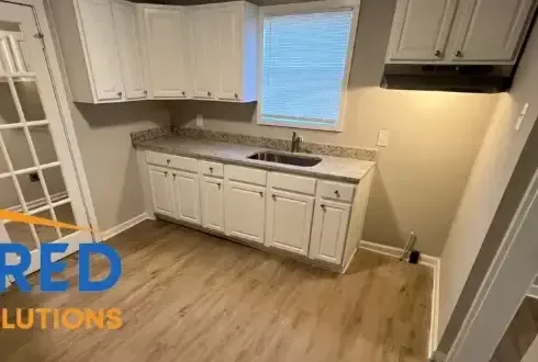 The remodeled Melody Drive kitchen after renovation